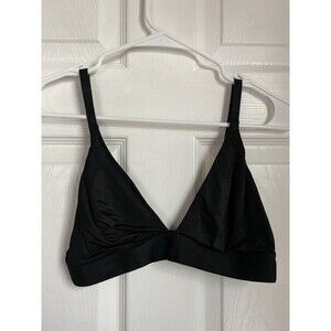 Negative - Black - Glacé Triangle Bra - Size 2
